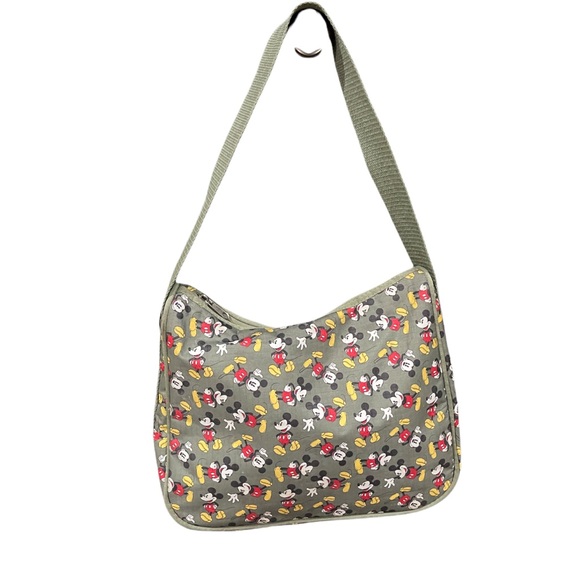 Disney Handbags - 💕2 for $25  Disney Mickey Mouse Army Green bag.